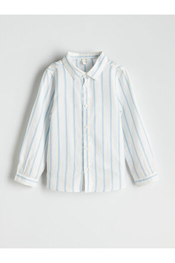 LC Waikiki Long Sleeve Striped Boy's Shirt