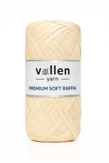 vollen yarn Premium Soft Raffia Yarn |   Polyester Raffia Paper Rope |   Soft Straw Bag/Hat/For Runner/Crocheting