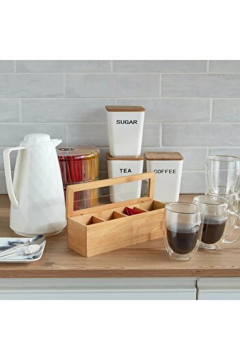 Generic Cafe Borosilicate 2-Piece Double Wall Mug Set - 350 ml