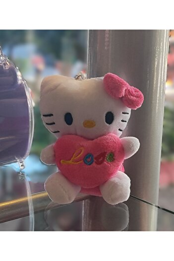 ada çanta kırtasiye 10cm Hello Kitty Plush Keychain Accessory Ad11169