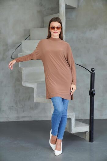 penyebizden Hijab Extra Long Tunic -Cinnamon