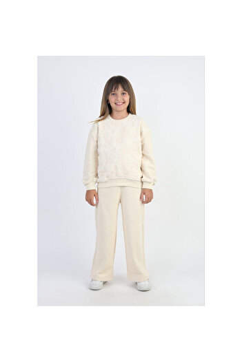 JABBER Kiz Zambak Detail Tracksuit Set