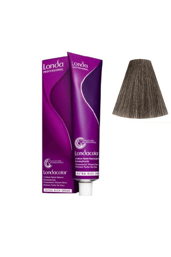 Londa Vopsea de Par 7/18 Permanenta - Londacolor Blond Cenusiu Perlat Mediu -