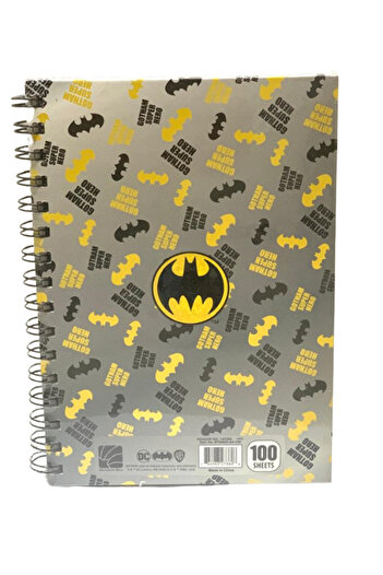 Rainbow Max Gotham Strike - Superhero Notebook - 100 Sheet A5 Wirebound Notebook