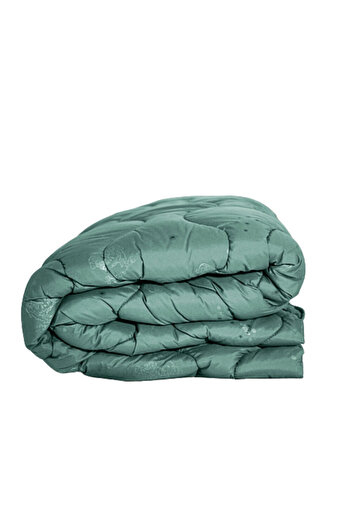 PATONE Quilted Winter Wool Duvet, 180x210cm, Green