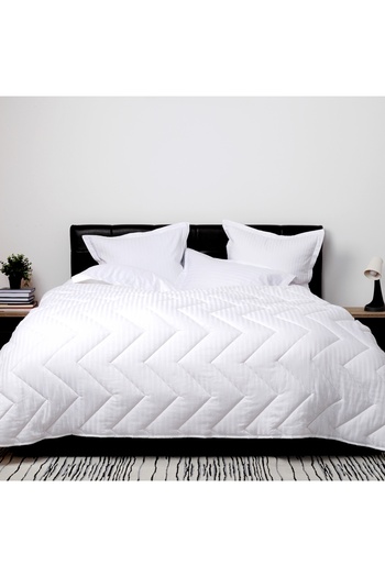 PATONE Bamboo Winter White Quilt 180x210, for 2 people, PBIDALBA180