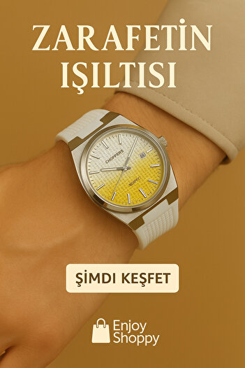Enjoy Men's Wristwatch Sport Watch White Silicone Band with Calendar