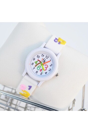 FuryaTedarik Colorful Themed Children's Wristwatch Analog Fun Band