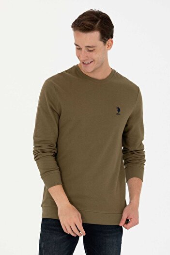 U.S. Polo Assn. U.s polo assn Φούτερ με κανονική εφαρμογή, βασικό, 100% βαμβακερό