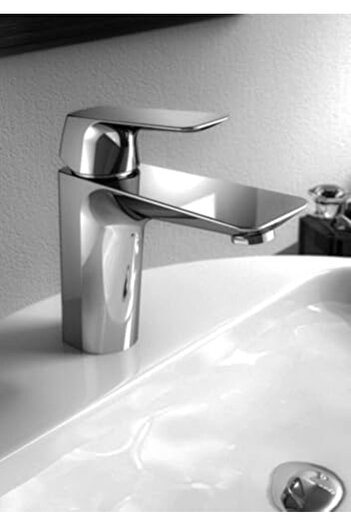 fitto Bathroom Tap, Copper Basin Mixer with Hoses and Mounting Screws, Easy Installation, Elegant De