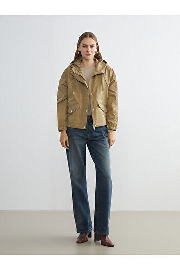 LC Waikiki Hooded Oversize Women's Raincoat
