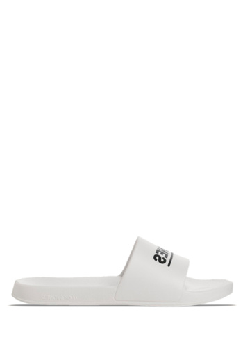 Jack & Jones Logo-ul mărcii pentru bărbați, talpă confortabilă, aspect elegant, papuci albi pentru utilizare zilnică și pe plajă 12236477