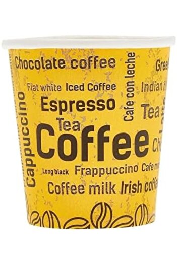 Alsaqer Paper Coffee Cup 50-Pieces 20-Pack, 8 oz Capacity