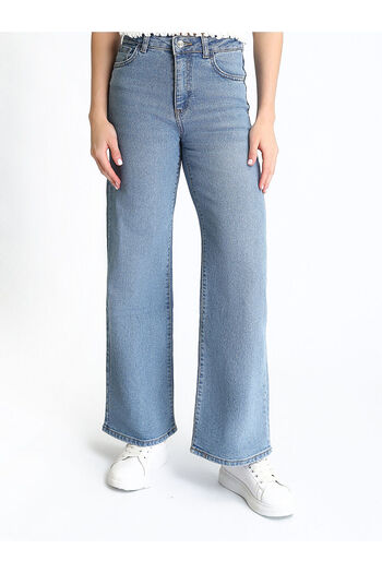 LC Waikiki Indigo Wideleg Women's Jean Pants