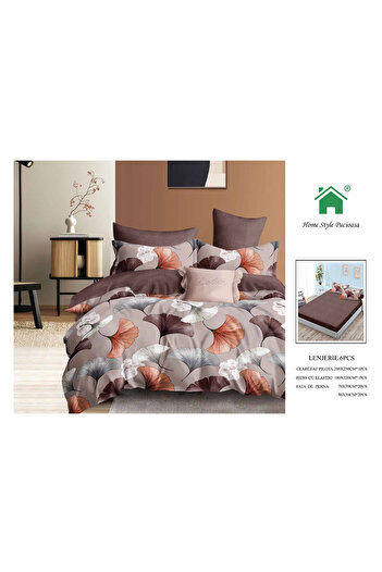 FIONNA.RO Fine Bed Linen With Elastic - Delicate Flowers