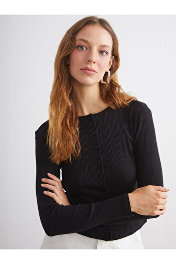 LC Waikiki Crew Neck Women's Cardigan