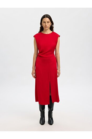 Selected Femme Maxikleid Viskose