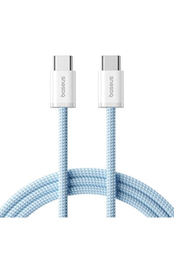 Baseus Data cable Type-C to Type-C Fast Charge, 100W, 480Mbps, Smart Chip, 2m, Dynamic 4 Series, Blue
