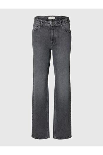 Selected Femme Straight Fit Jeans Mid Waist