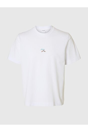 Selected Homme T-Shirt Bedrucktes Regular Fit