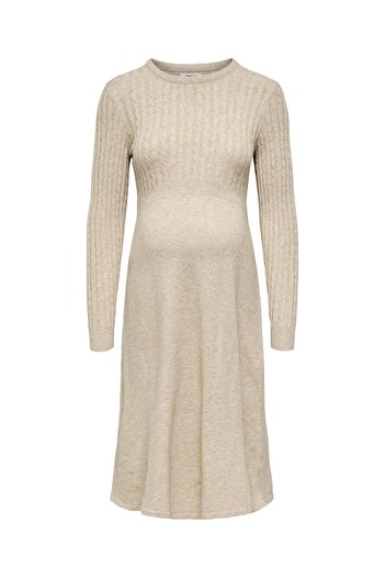 ONLY MATERNITY Strickkleid OLMFIA Midikleid