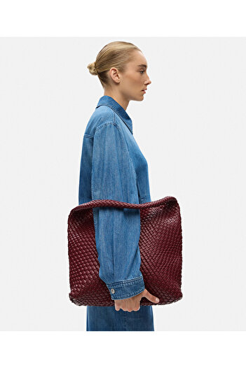 İpekyol Lattice Slouchy Bag