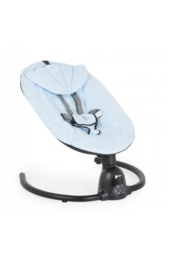Moni Clarissa Blue electric baby swing with remote control, motion sensor, 5 swing speeds