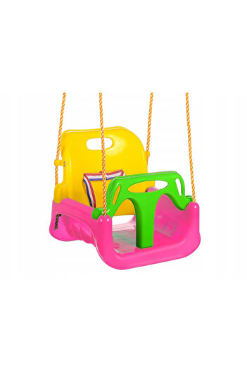 varioshop VarioShop® 3-in-1 Outdoor and Indoor Baby Swing, Removable Bumper Bar, S-Belt