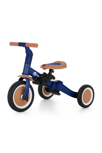 Petite&Mars Tricycle, Petite&Mars, Turbo, 5 in 1, Up to 25 kg, 1.5-5 years, Blue