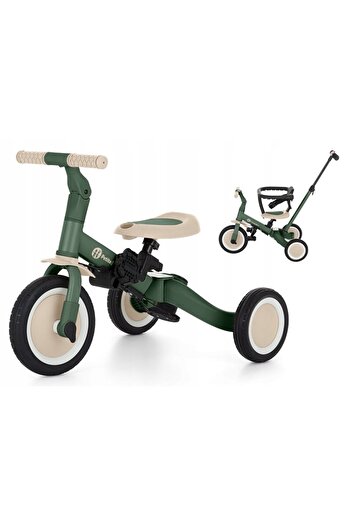 Petite&Mars Tricycle, Petite&Mars, Turbo, 5 in 1, Up to 25 kg, 1.5-5 years, Green