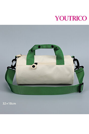 Youtrico Unisex Color-Block Waterproof Gym and Travel Duffels Bag - Mini Size 32x18cm