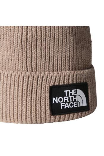 THE NORTH FACE TNF LOGO BOX CUFFED BEANIE Unisex Шапка NF0A8CHEBOX1 Gri-STD