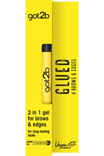 Got2B Glued Gel 2 in 1, for fixing eyebrows and unruly hairs, vegan formula, 16ml