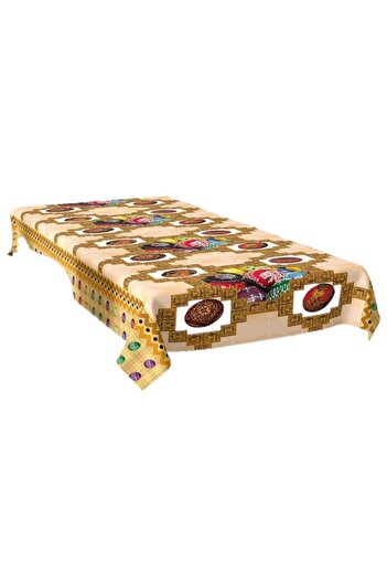 E EFRALL Tablecloth PVC, 7m x 1.4m, Easter Model, Easy to Maintain