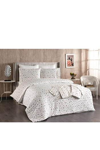 Belardi Duvet Cover Set 6 Pcs Samira Gray