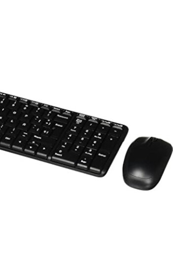 logitech مجموعة لوحة المفاتيح والماوس اللاسلكية MK220