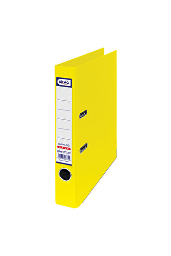 Skag PP A4 5 cm yellow biblioraft