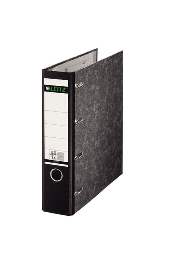 Leitz bookshelf 180° with 2 mechanisms cardboard 80 mm marbled