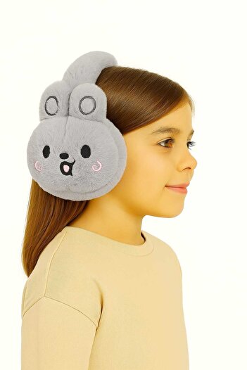 Eva Rose 3-12 Years Girl Plush Earmuff Furry Earmuff Winter Plush Earmuff