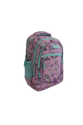 Mesco Ghiozdan scoala Mesco, model unicorn, 4 compartimente, 38 x 25 x 15 cm, Multicolor