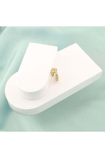 Bijuteria SORELLY Inel Aur 14k Sarpe cu Pietre Zirconia 14