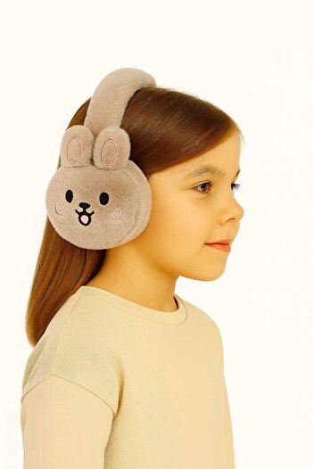 Eva Rose 3-12 Years Girl Plush Earmuff Furry Earmuff Winter Plush Earmuff