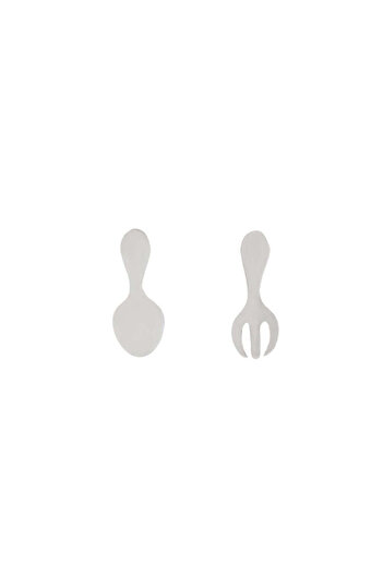 Bijuteria SORELLY Silver Cutlery Earrings