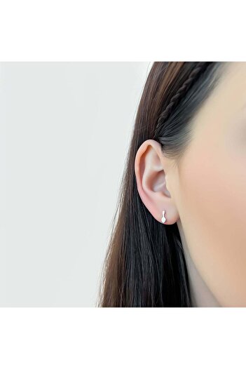 Bijuteria SORELLY Silver Cutlery Earrings