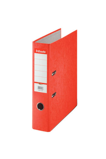 Esselte Biblioraft Rainbow cardboard prespan A4 75 mm red