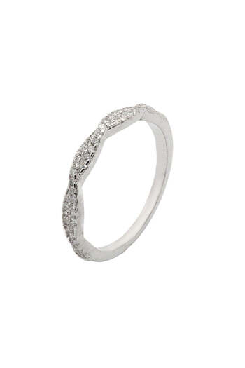 Bijuteria SORELLY Inel Argint Twisted Eternity cu Pietre Zirconia 14
