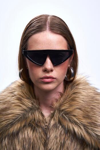 Bilge Karga Mirela Black Sunglasses