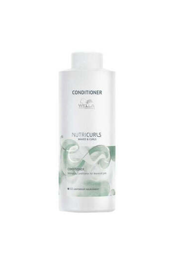 Wella Balsam pentru Par Cret sau Ondulat - Nutricurls Waves & Curls Conditioner 1000ml -