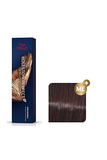 Wella Hair Dye 44/55 Permanent - Vibrant Reds Koleston Perfect Me+ Medium Intense Mahogany Brown -