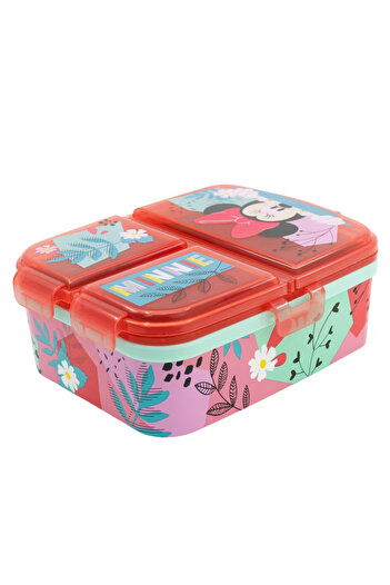 Minnie Mouse Cutie sandwich, multicompartimente, fara BPA, multicolor, Being More, Minnie Mouse